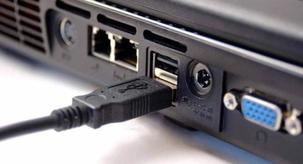 第四步：檢測(cè)電腦usb接口是否正常！