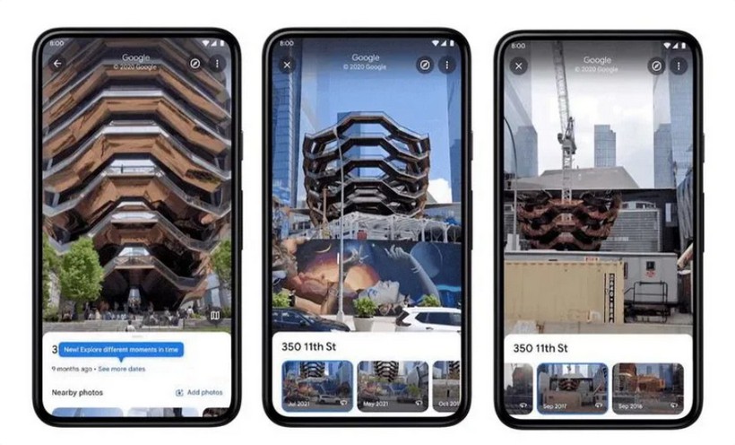 谷歌：地圖支持歷史街景，Pixel Watch已通過FCC認(rèn)證